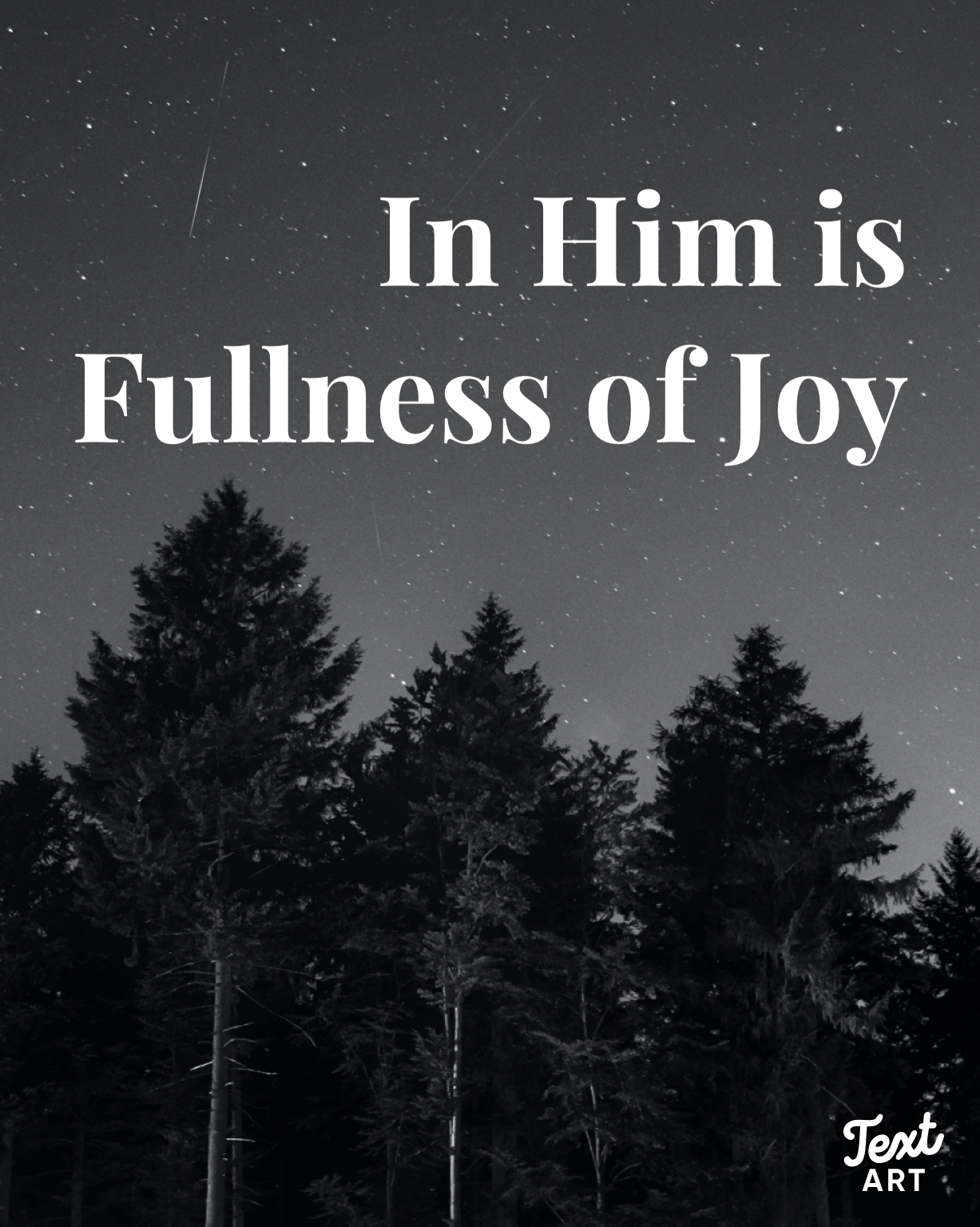 In Him is Fullness of Joy